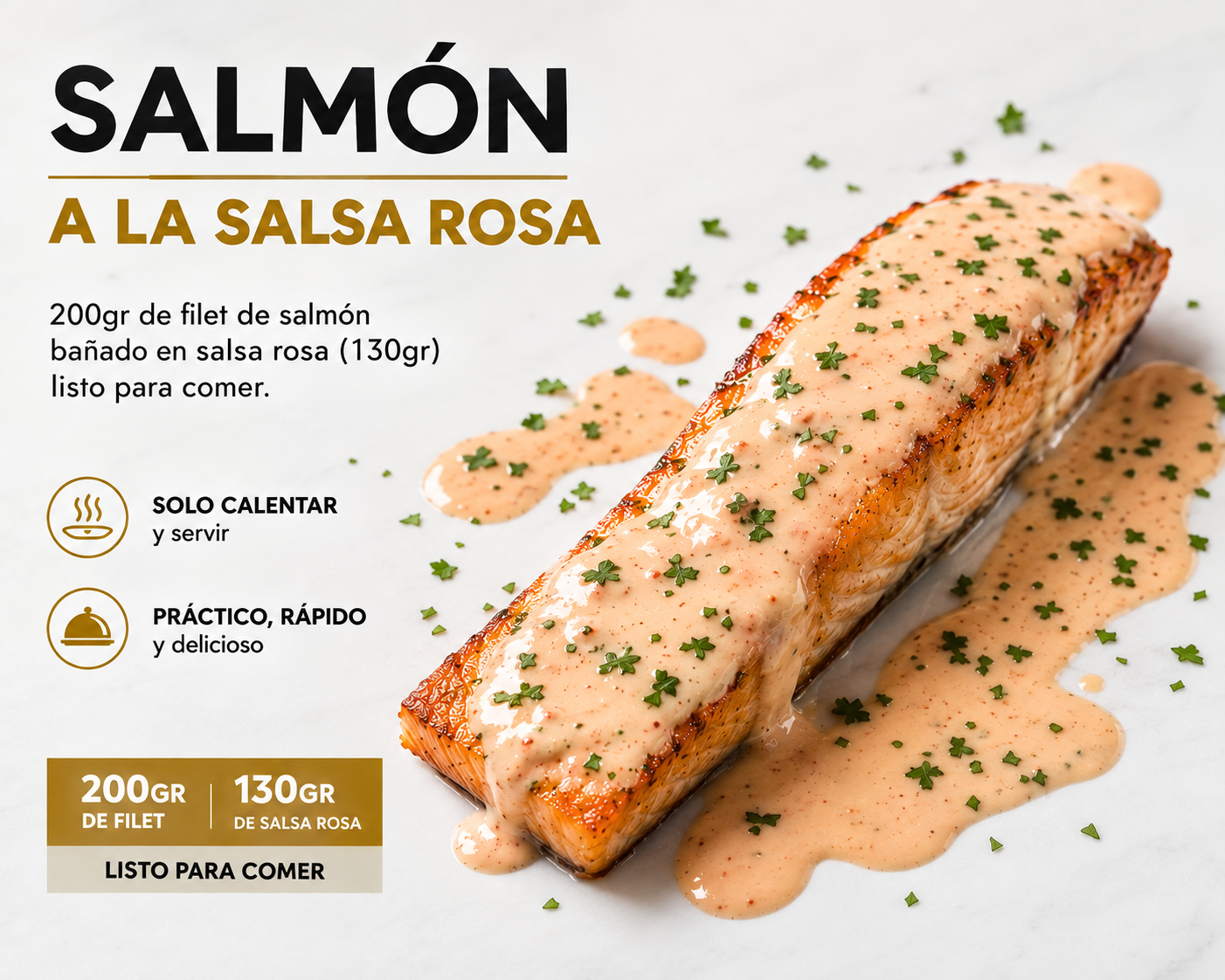 SALMON CON SALSA ROSA